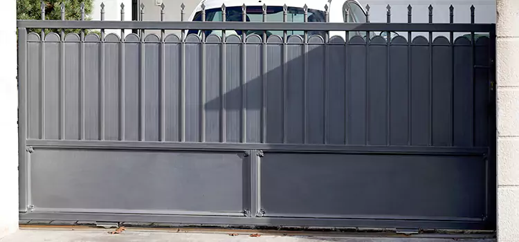 Metal Driveway Gate Installation San Benito